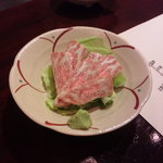 小石澤 - 前沢牛刺し