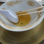 長坂食堂 - 2杯目も完飲