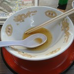 長坂食堂 - 1杯目完飲