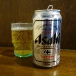 らーめん　たろう - 昼は缶ビールでも乙なもの