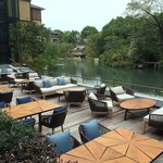 FOUR SEASONS HOTEL KYOTO - 池庭が素敵なテラス☆