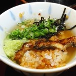 しら河別邸 日本料理大森 - ひつまぶしお吸い物かけ