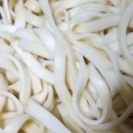 仲屋製麺所 - 生パスタの茹でた後。