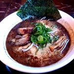 麺倉庫 じだい屋 - じだい屋らーめん・黒(普通盛)【Jan.2017】