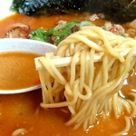 麺倉庫 じだい屋 - 肉味噌・赤【麺】