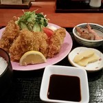 Oshokujidokoro Hamasaka - カキフライ定食