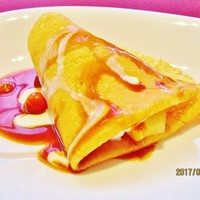 RISTORANTE OZIO - １月のスペシャルデザート（クレープノルマンディー）
