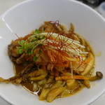 ふく流ラパス 分家 WADACHI - 蟹丸ごと一匹南蛮漬けと茸カレー