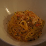Vini da Gigio - クモガニのパスタ（17ユーロ）