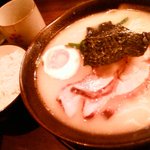 播鳥 - ラーメン＆鶏飯セット