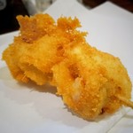 もつ焼 あぶさん - チーズのササミ巻揚げ