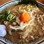 丸源ラーメン - 肉そば大盛り