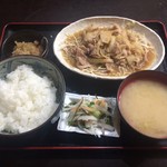 デリカキッチン石井・ふぅ～ - 201701 ふぅ～★豚生姜焼き（500円）★ 
