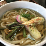 神納 - ちくわ天うどん定食(600円）