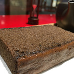 イッピン カフェ - 本日のおやつセットのほうじ茶カステラ 2016/03/25