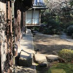 縁側カフェ - お庭のようす