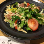 武乃蔵 - オニグラカレーセットのセットサラダ