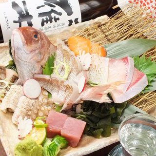 瀬戸内海の新鮮な海鮮を使った和食料理