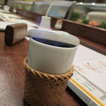 八郎鮨 - ひれ酒