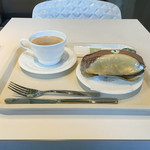 カフェ・ディ・フェスタ - チョコバナナオムレット、アメリカンコーヒー 2016/03/02