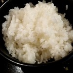 山嵐黒虎 - 小ライス　150円(税込)