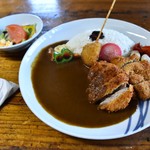 手づくりカレーやさん 倉 - トンヒレカルカレーセット