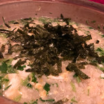Kaishoku Dizake Hanaya - シメのお雑炊 蟹のお出汁きいてました！
