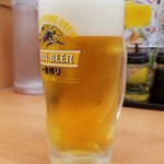 日高屋 - 生ビール(310円）