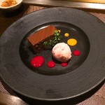 鉄板ステーキハウスsuzuka  欅 - デザートプレート