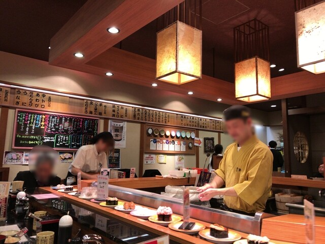 金沢駅内の回転寿司 By たく ドロレス 廻る富山湾 すし玉 金沢駅店 金沢 回転寿司 食べログ