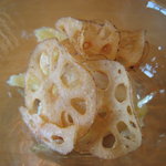 ごはん屋 今ここ - 蓮根を２つの調理法で