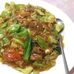 台湾四川料理 東華楼 - 牛肉会飯(牛肉丼)
