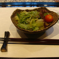 鉄板焼 ふじた - [料理] サラダのアップ♪ｗ