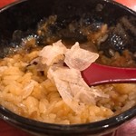 よろにく - 最後は白トリュフをご飯にかけて