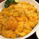 食堂うしお - うに丼　2012.7