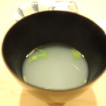 鮨 あらい - シジミ汁