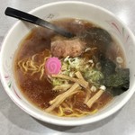 味の鈴蘭 - 醤油ラーメン炒飯セット、870円です。