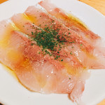 デイリー スタンド コポリ - カルパッチョ(魚の種類失念・・・)