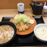 Katsuya - しょうが焼き定食・とん汁大に変更（450円＋50円）