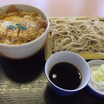 源太郎そば - カツ丼セット もり 700円