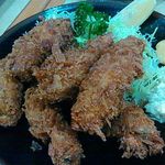 とんかつ　若葉 - カキフライ2人前