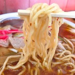 味平ラーメン - ドンカララーメン麵リフト