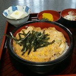 更科 - 親子丼セット：親子丼