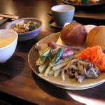 CAFE GALLERY hagi - hagiのパンランチ@950