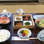 たおやかな宿 寿 - 朝食(2食付12420円)　2014.5