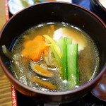 Nanuka Machi Sabou Yui - お雑煮は椎茸の出汁が素晴らしい