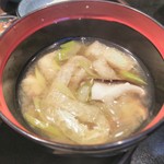 てんぷら天夜一夜 - 味噌汁