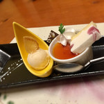 八郎鮨 - デザート２種