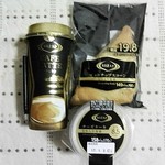 ファミリーマート - 料理写真:カフェラテ・チーズケーキ・チョコチップスコーン