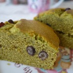 おかし屋ぱれっと - （2016/12月）抹茶小豆パウンドケーキ
